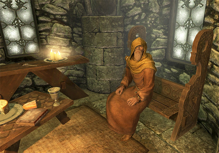 Screenshot: The Wolf Queen Awakened Skyrim Quest