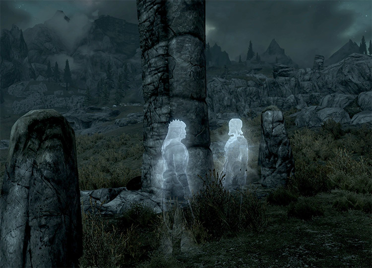 Screenshot: The Book of Love Skyrim Quest