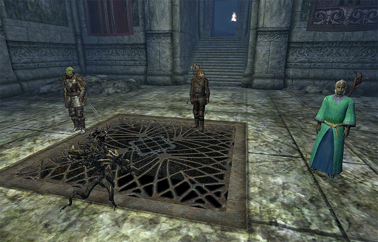 Baiting the Trap Elder Scrolls Oblivion Quest