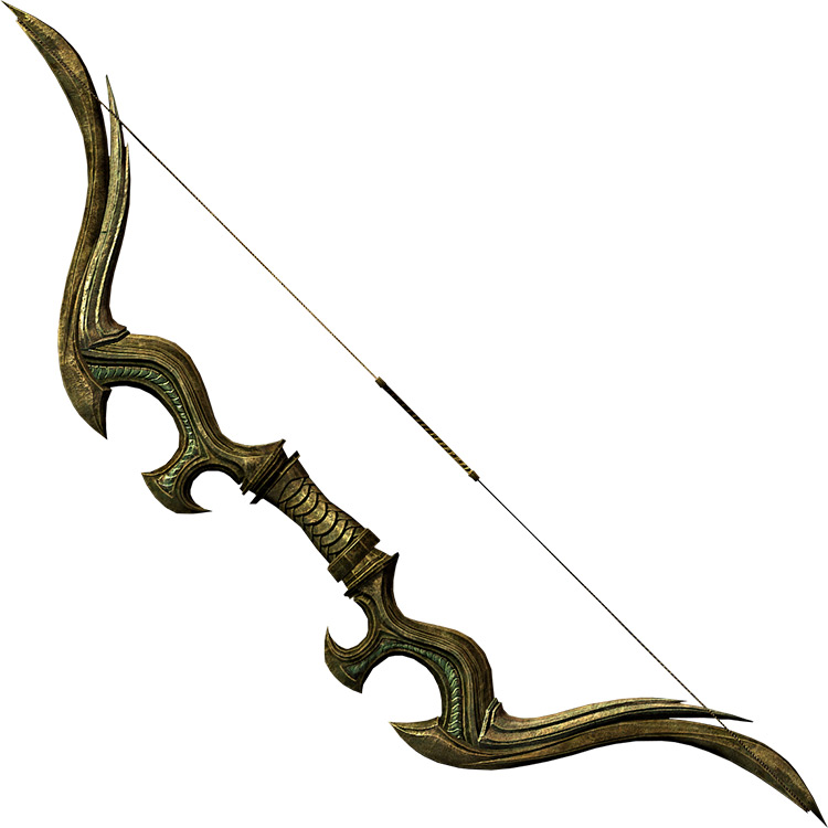 Glass Bow of the Stag Prince Skyrim Item