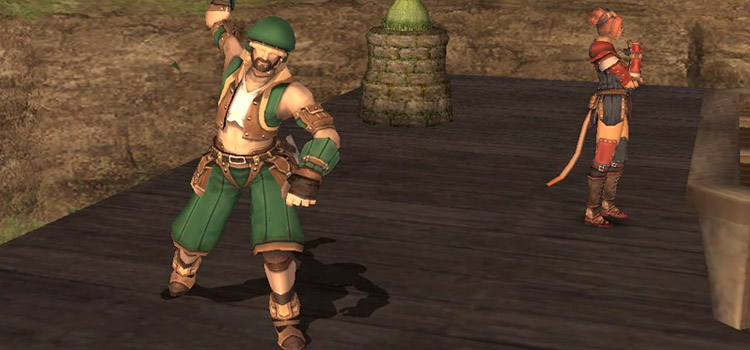 FFXI Thief Pose / HD Screenshot