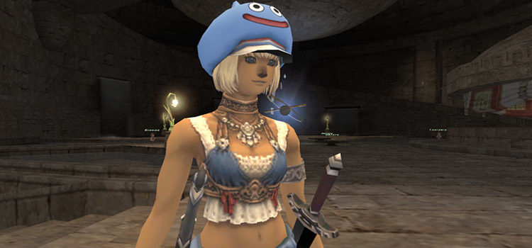 FFXI Blue Mage with Slime Cap