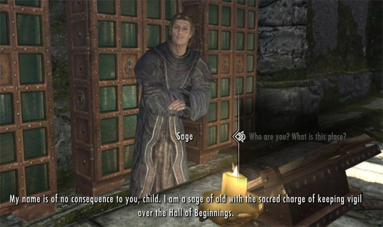 Skyrim mod lets you grow from a child and get old with your family