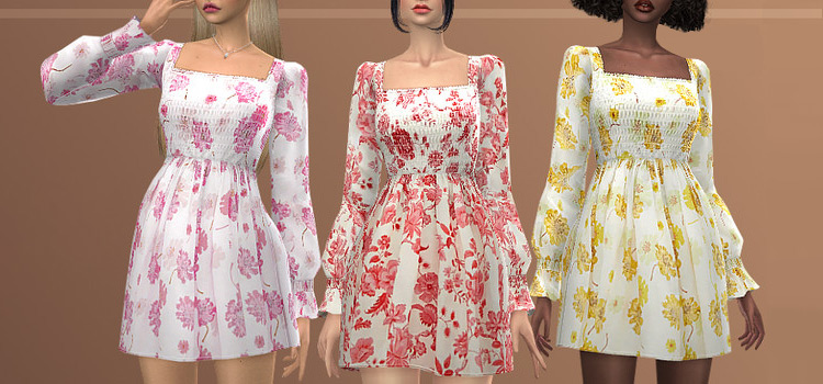 Sims 4 Casual Dress Cc To Download All Free Fandomspot