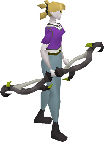 Twisted Bow Equipped Render from OSRS