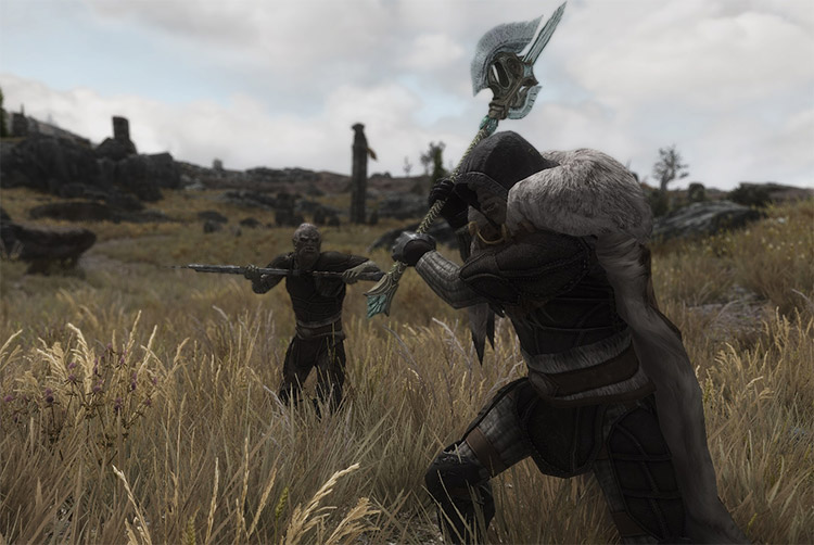 mods that make skyrim combat better more like dark souls