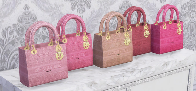 Luxury Christian Dior Purses & Handbags / Sims 4 CC