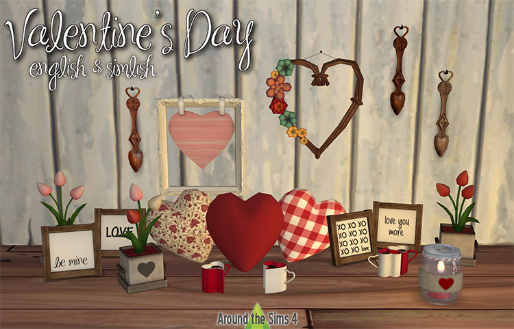 Cute Valentine s Day CC For The Sims 4  All Free    FandomSpot - 69