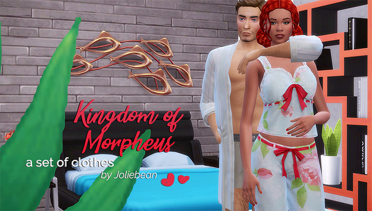 King of Morpheus Valentine’s Day Set for The Sims 4