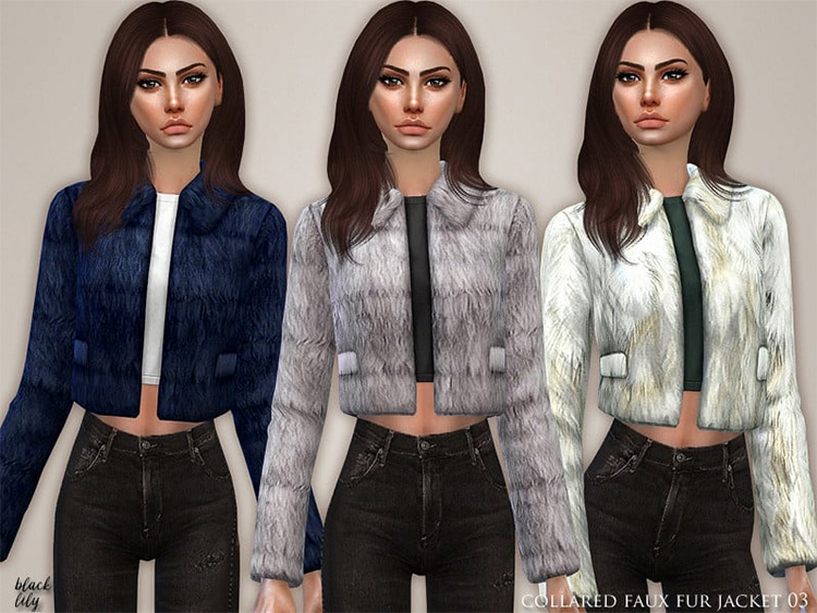 The Sims 4  Best Fur Coats CC To Download   FandomSpot - 97