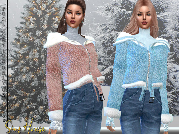 The Sims 4  Best Fur Coats CC To Download   FandomSpot - 91