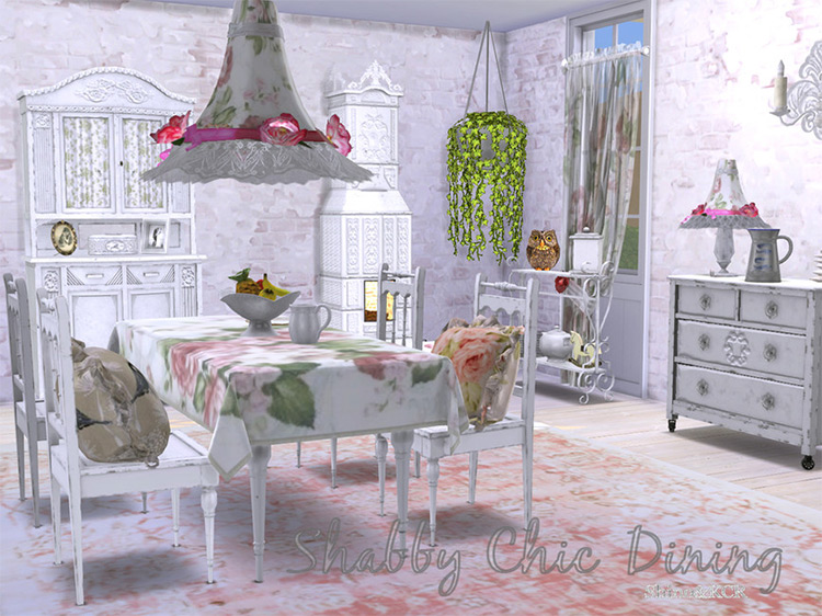 The Sims 4  Best Shabby Chic D cor CC For Your Home   FandomSpot - 31