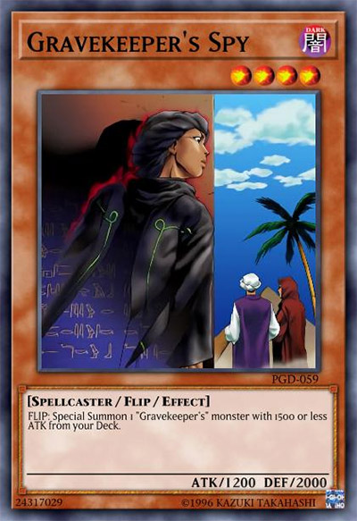 Gravekeeper’s Spy Yu-Gi-Oh Card