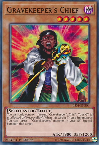 Gravekeeper’s Chief Yu-Gi-Oh Card