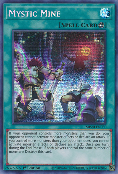 Mystic Mine Yu-Gi-Oh Card