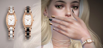 Fashionable Female Watch CC for The Sims 4
