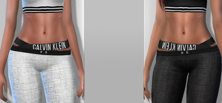 Elliesimple - Calvin Klein Bralette - The Sims 4 Download 