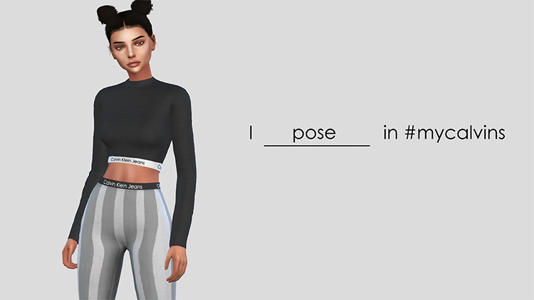 Best Sims 4 Calvin Klein CC (Male + Female) – FandomSpot