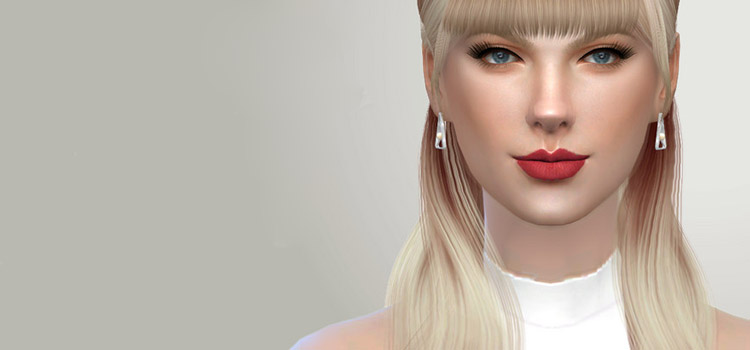 of taylor swift as a sims 4 sims