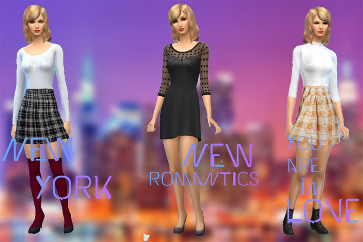 Sims 4 Taylor Swift CC  Hair  Clothes   More   FandomSpot - 44