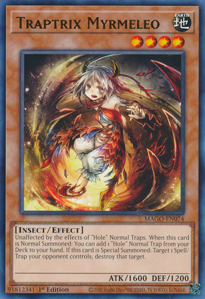 Traptrix Myrmeleo Yu-Gi-Oh Card