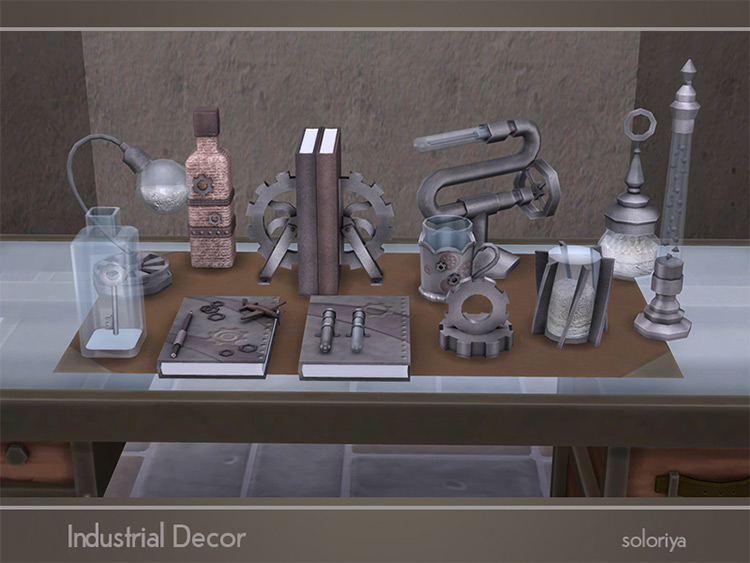 Industrial Decor / Sims 4 CC