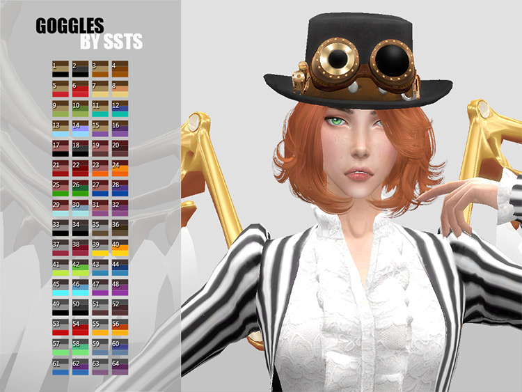 Steampunk Goggles / Sims 4 CC