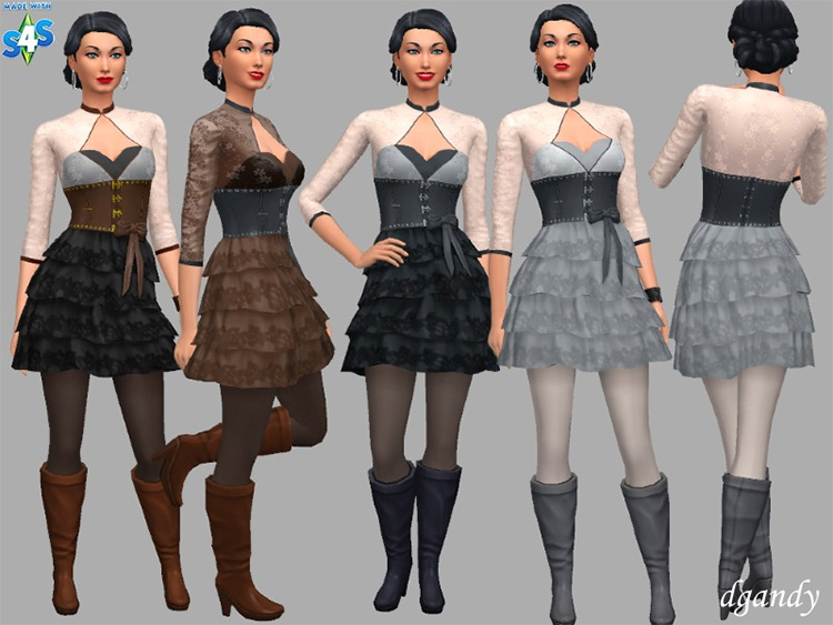 Vera Steampunk Pack / Sims 4 CC