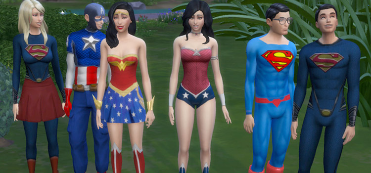 sims 4 superhero mod epic battle