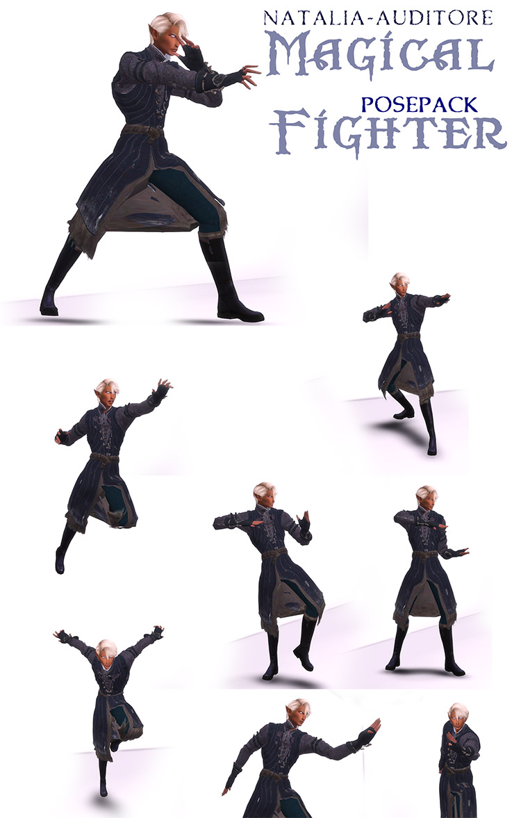 Sims Superhero Poses