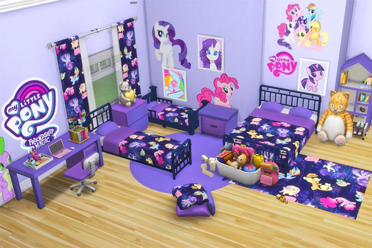 Custom MLP Bedroom CC Set / TS4