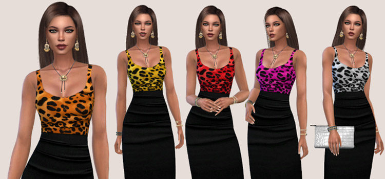 The Sims 4: Leopard & Cheetah Print CC (All Free)