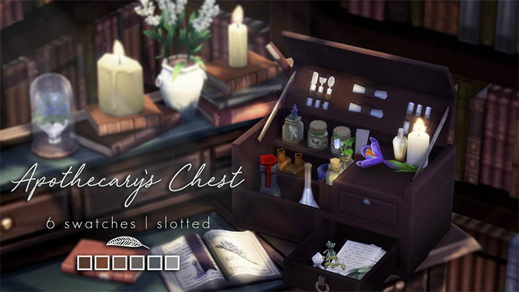 Apothecary’s Chest / Sims 4 CC