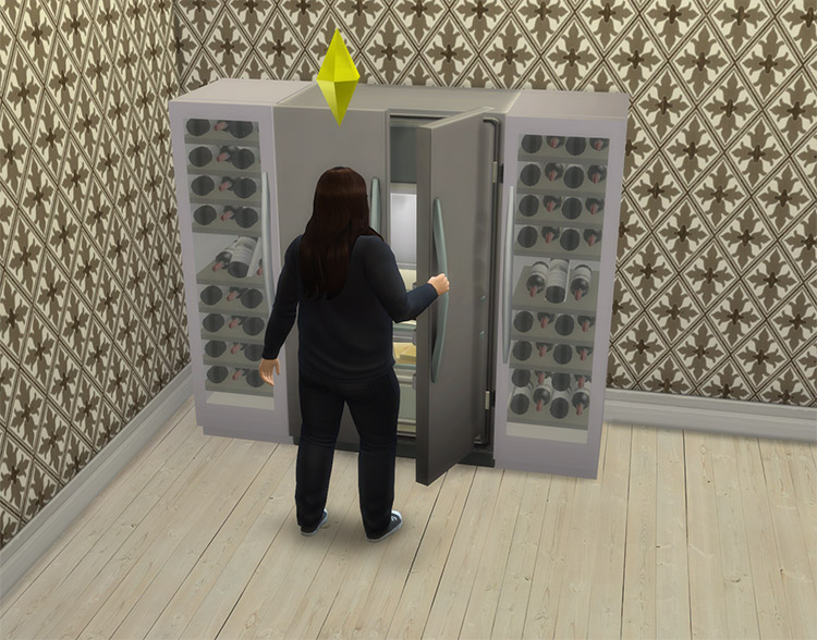 The Sims 4  Best Wine Cellar   Wine Rack CC   FandomSpot - 4