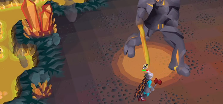 Dragon Warhammer battle screenshot in Old School RuneScape