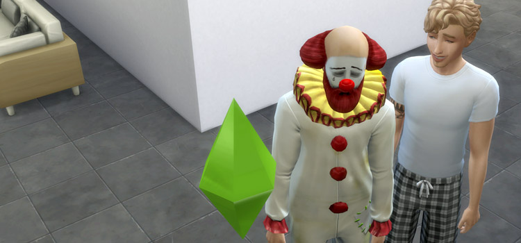 Sims 4 Sad Clown