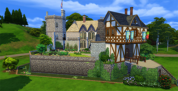 Sims 4 Castle CC  Mods   Lots  All Free    FandomSpot - 87