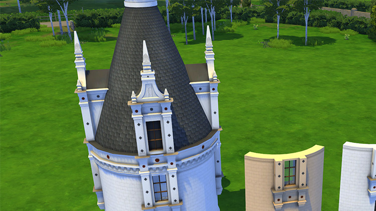 sims 4 castle build