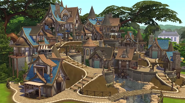 Sims 4 Castle CC  Mods   Lots  All Free    FandomSpot - 99