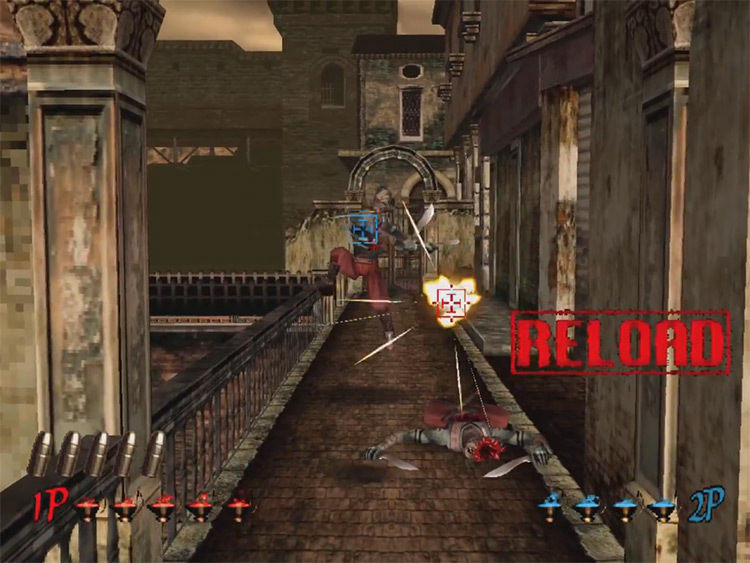 The House of the Dead 2 Dreamcast screenshot