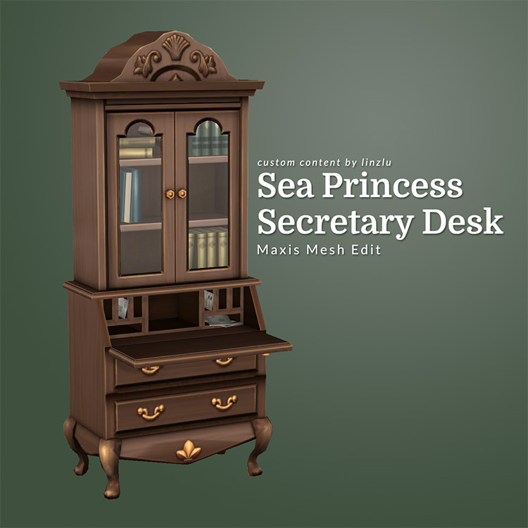 Sea Princess Secretary Desk / TS4 CC