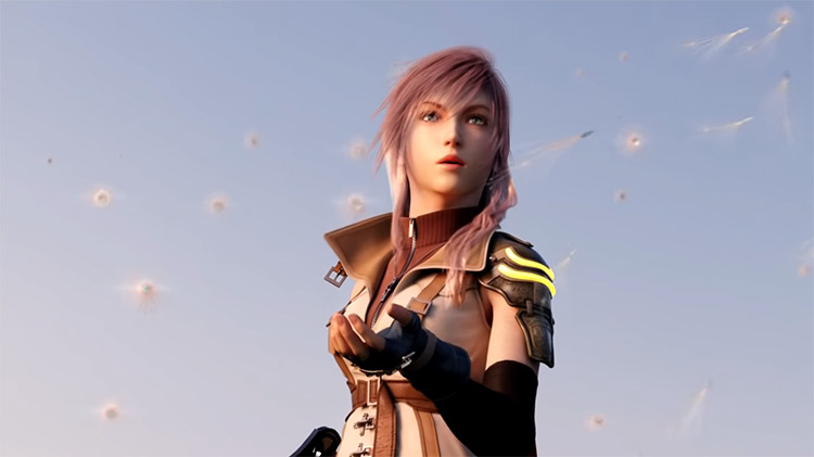 Lightning in Final Fantasy XIII HD