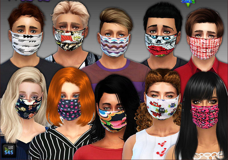 face mask sims 4 cc