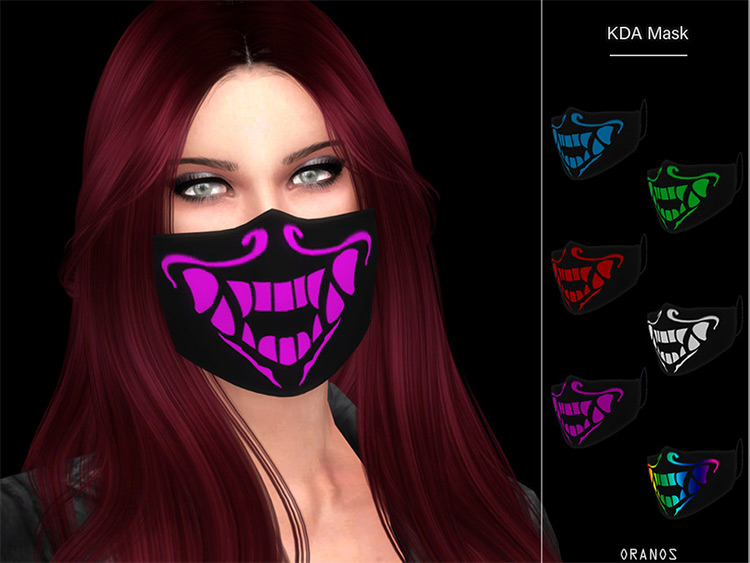 Best Sims 4 Face Mask CC To Download (All Free) – FandomSpot