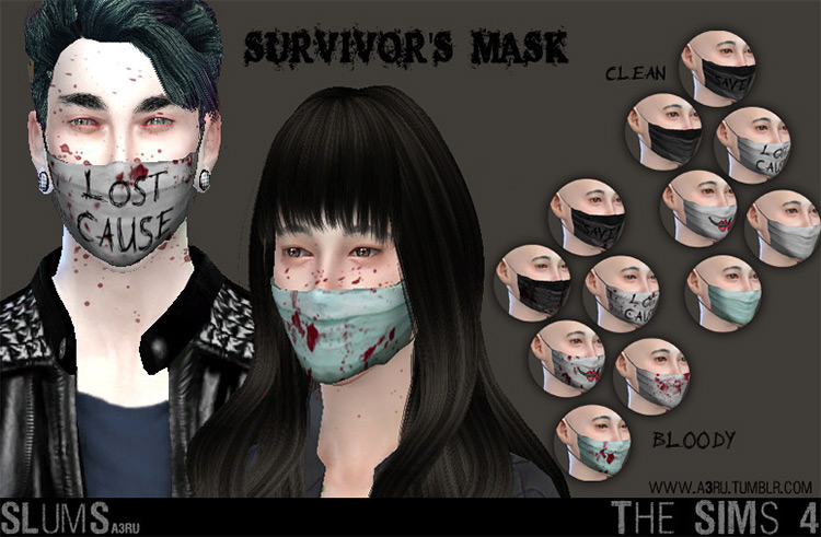 Best Sims 4 Face Mask Cc To Download All Free Fandomspot