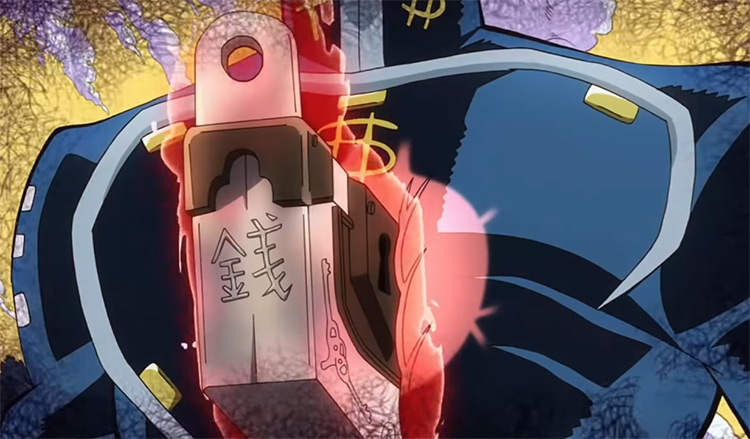 The Lock Stand / JJBA Anime Screenshot