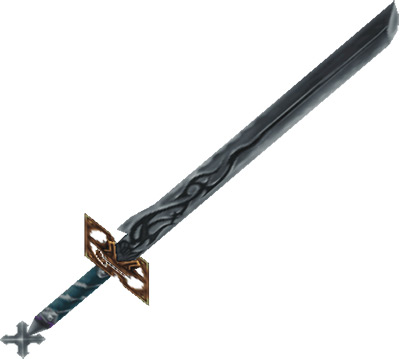 Koga Blade weapon render in FF12
