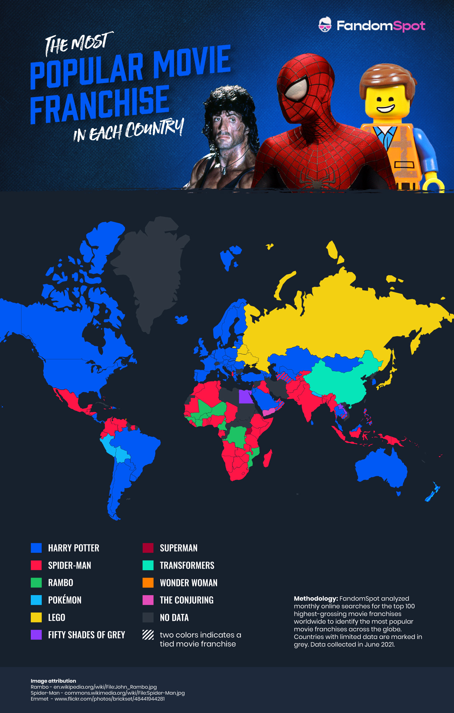 The Most Popular Movie Franchises From Each Country – FandomSpot