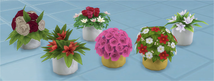 Centerpieces Set / TS4 CC