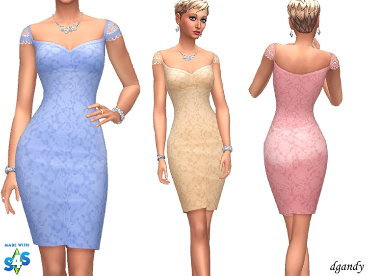 Dgandy’s Dress / Sims 4 CC